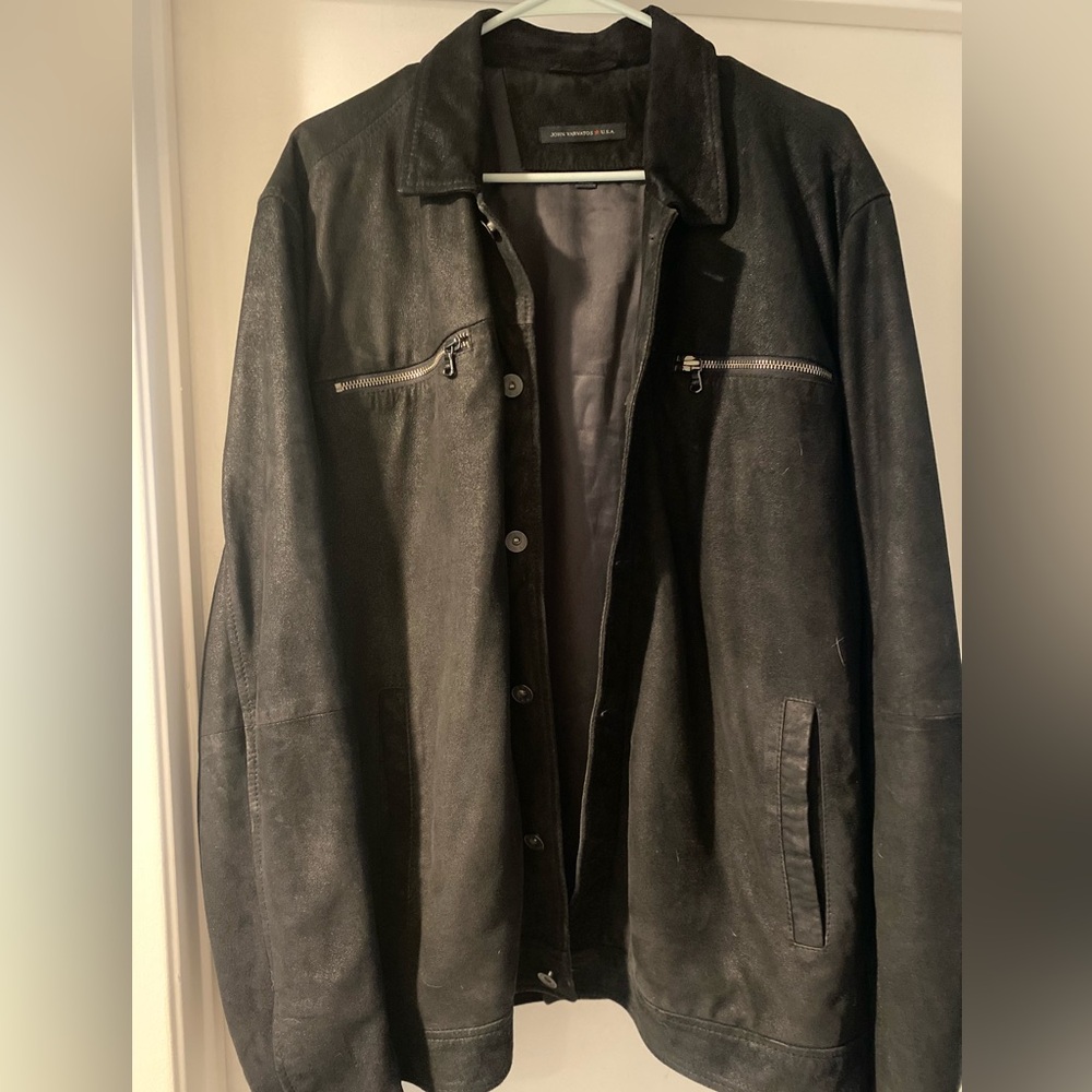 John Varvatos jacket.. worn but good condition.